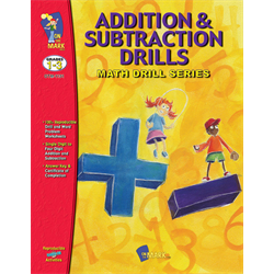 Addition & Subtraction Drills Grades 1-3 Bundle!