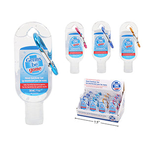 30ml Hand Sanitizer with Carabiner