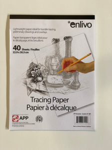 AP52 - Tracing Paper 40 Sheets