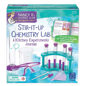 NANCY B SCIENCE CLUB STIR-IT-UP CHEMISTRY LAB & KITCHEN EXPERIMENT
