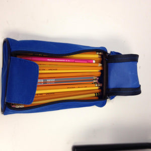 SS90 - Pencil Pouch 2" x 5" x 8"  /  2 zippers