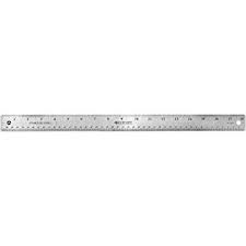 AC16 - Westcott Metal Ruler 30 cm / mm