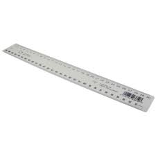 AC17 - Ruler Plastic Flexible 30cm mm/dm