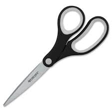 AC27 - Scissors 8" Soft Grip Handle
