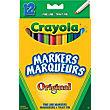 BY21 - 12 Crayola Felt Markers Fine Crayola