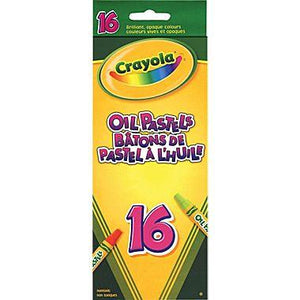 BY42 - 16 Crayola Oil Pastels Crayola