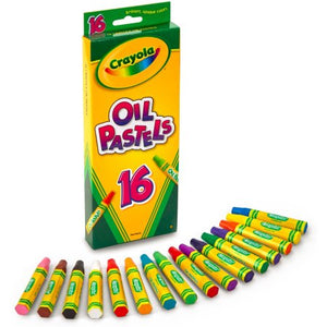 BY42 - 16 Crayola Oil Pastels Crayola