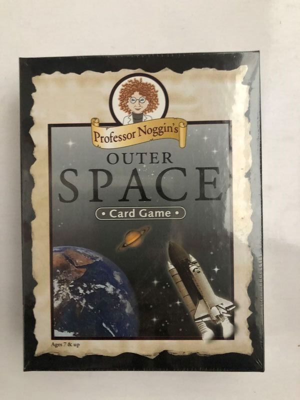 Outer Space. Card Game | Grades 2-4