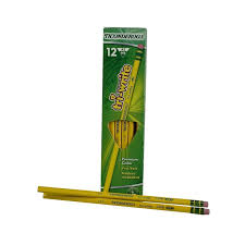DX01 - Box 12 Tri-Write Ticonderoga 2HB Pencils