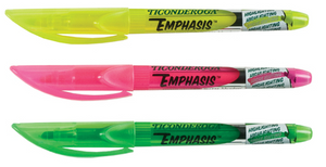 DX50 - Set of 3 Highlighters—Yellow. Pink. Green