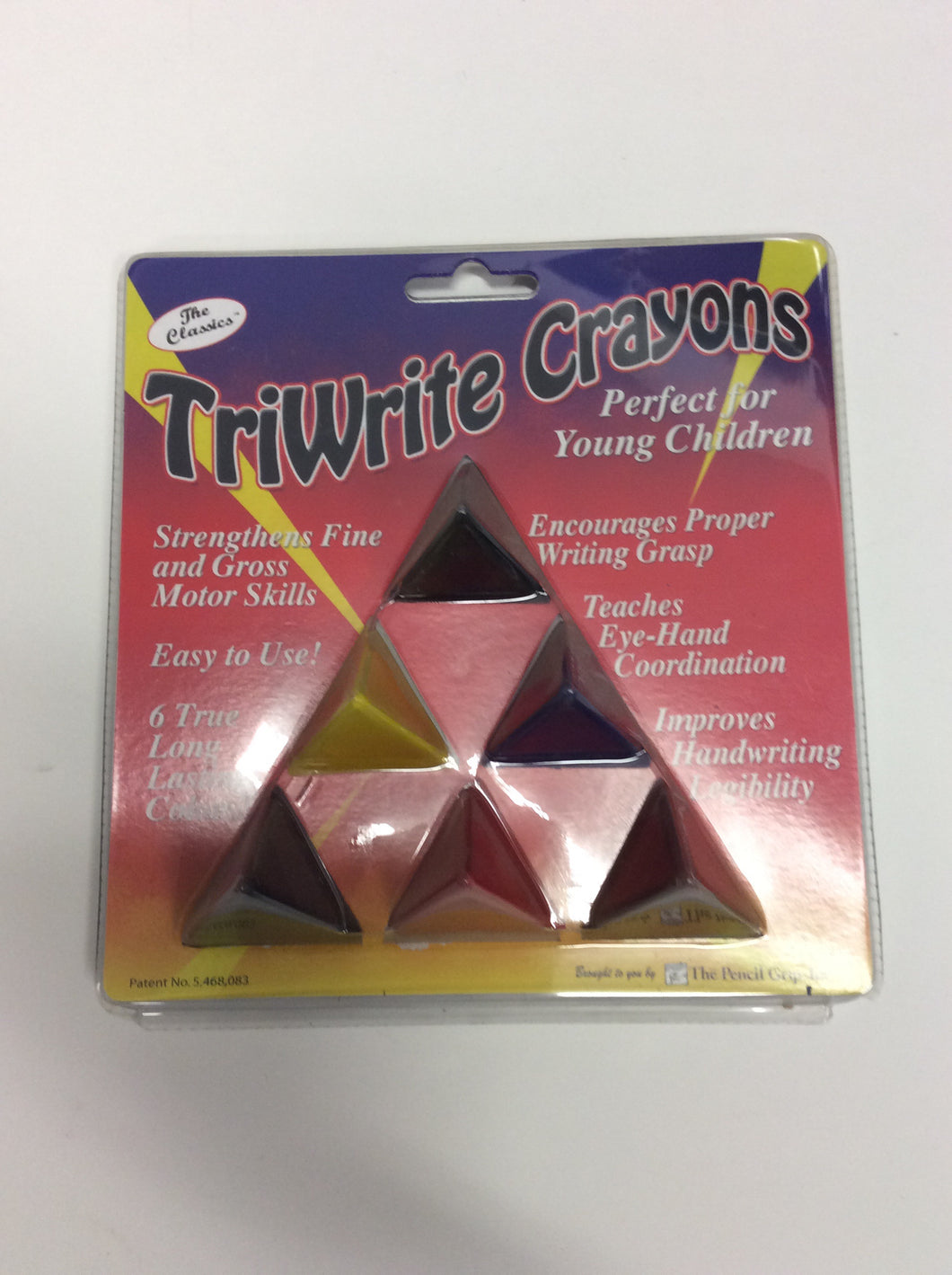 Triwrite crayons