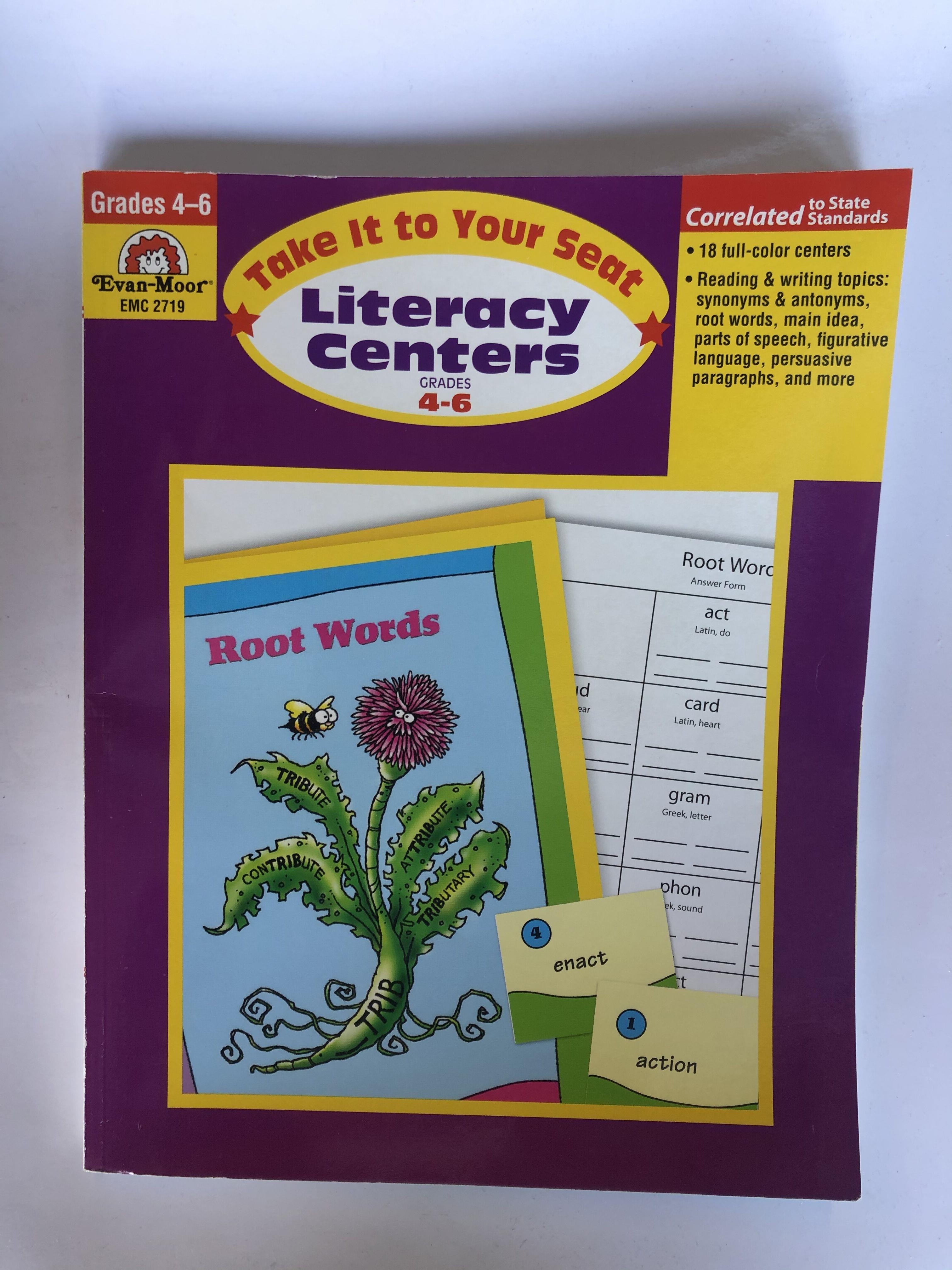 Centers　4-6　–　Literacy　Superstore　Grades　Education