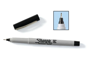 SF19 - Permanent Marker Sharpie Ultra Fine Black
