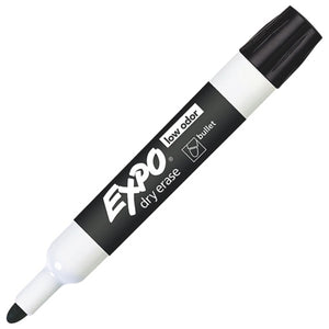 SF89 - Dry Erase Marker Bullet Tip Low Odour Black