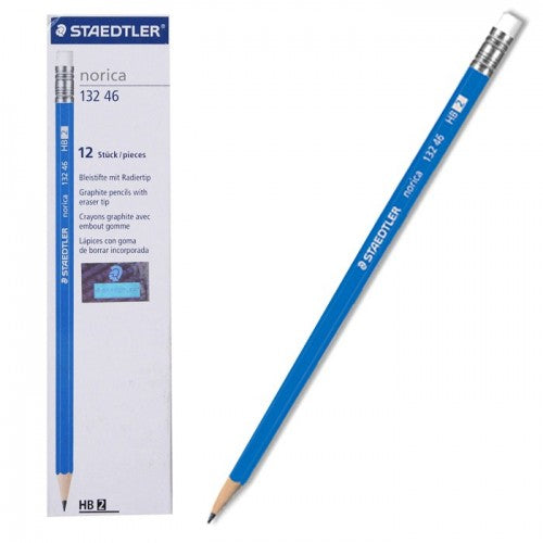 SR13 - 12 Norica Pencils Staedtler Pre-Sharpened