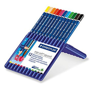 SR18 - Staedtler Water Colour Pencil Crayons 12