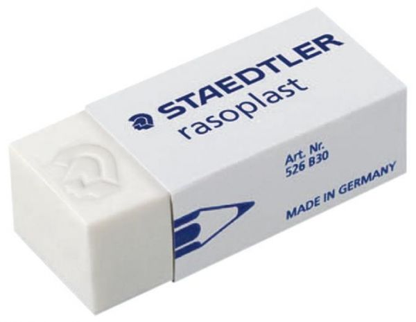 SR20 - White Rasoplast Eraser Staedtler